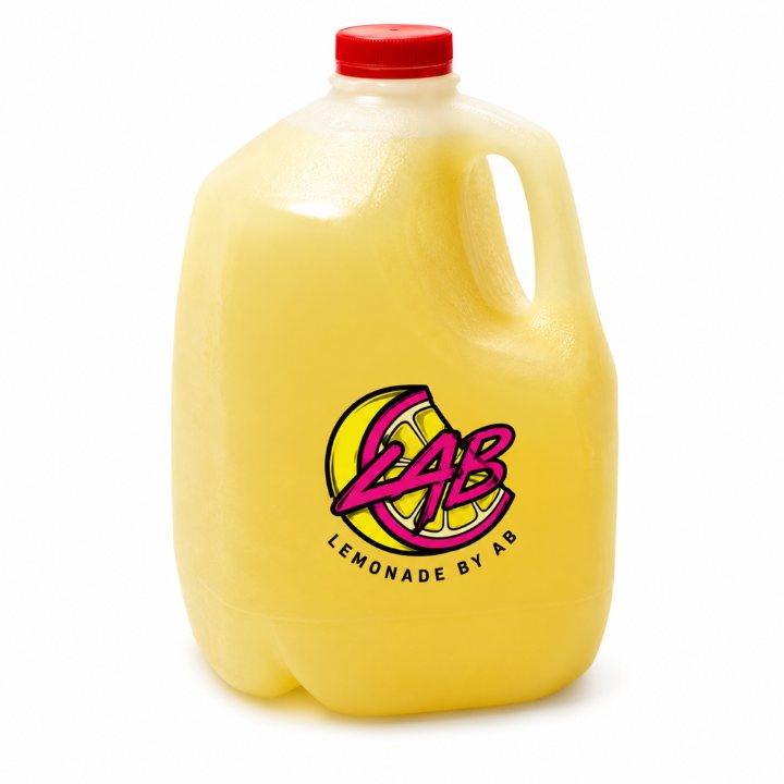 LAB lemonade by the gallon